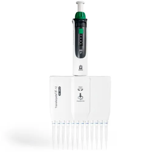 Пипет-дозатор Brand Transferpette S-12, 20-200 мкл, двенадцатиканальный (Артикул 705930)