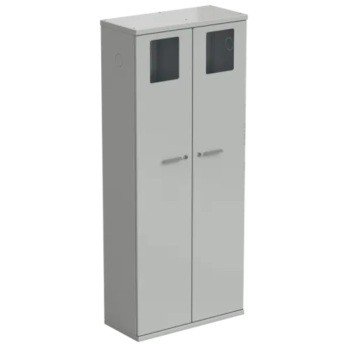 Шкаф для баллонов двустворчатый 705x325x1655