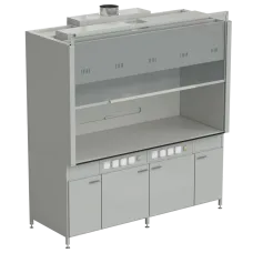 Шкаф вытяжной 2 светильника 2000х900х2145 мм, раб. поверхность - LABGRADE