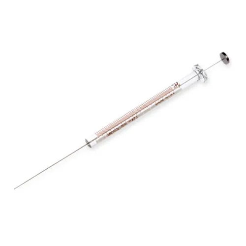 Шприц микролитровый Hamilton 5 мкл, 75 N, Cemented Needle, 26s gauge, 2 in, point style 3 (Артикул 87919)