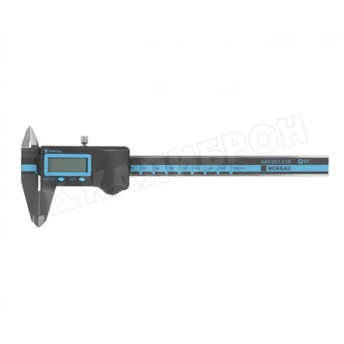 Штангенциркуль цифровой NORGAU 0-150 мм/0,01мм, IP67 040051015 Штангенциркуль цифровой NORGAU 0-150 мм/0,01мм, IP67 040051015