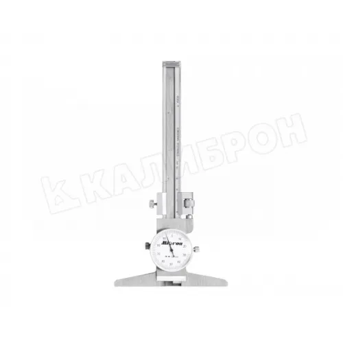 Штангенглубиномер ШГК- 100 0,01 с круговой шкалой Micron