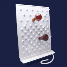 Сушилка для посуды ISOLAB, 500 х 1010 мм, 122 стержня, с поддоном (Артикул 071.01.003)