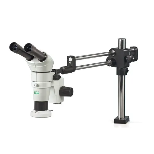 Стереомикроскоп SX80 на кронштейне (dual boom arm)