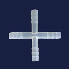 Соединитель для шлангов ISOLAB, X-образный, Ø 6 мм, PP (Артикул 052.25.006)