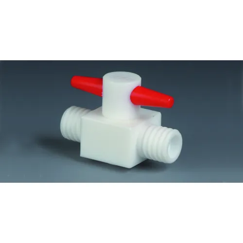Кран двухходовой Bohlender Ø 8 мм, GL25, PTFE (Артикул E 684-25)