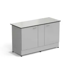 Стол-тумба ЭКРОС 1500х600х900 мм 2 двери, раб. поверхность - LABGRADE