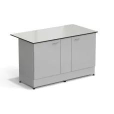 Стол-тумба ЭКРОС 1500х800х900 мм 2 двери, раб. поверхность - LABGRADE