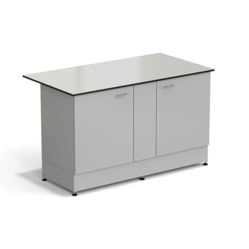 Стол-тумба ЭКРОС 1500х800х900 мм 2 двери, раб. поверхность - LABGRADE