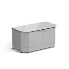 Стол-тумба торцевой ЭКРОС 1500х800х750 мм, раб. поверхность - LABGRADE