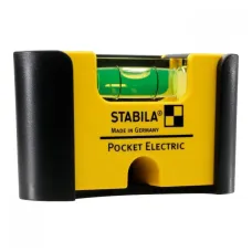 Строительный уровень Stabila Pocket Electric с чехлом на пояс