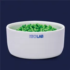 Тигель для сжигания ISOLAB, цилиндрический, Ø 60 х 31 мм, фарфор (Артикул 038.21.060)