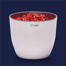 Тигель ISOLAB, средняя форма, Ø 63 х 50 мм, нержавеющая сталь (Артикул 038.13.S50)