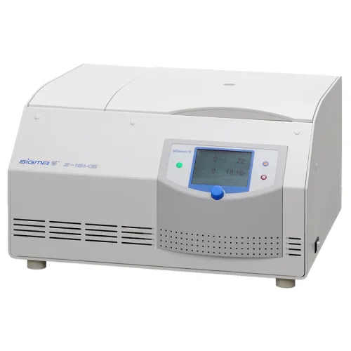 Центрифуга лабораторная Sigma 3-18KHS, высокоскоростная, с охлаждением и нагревом (Артикул 10374)