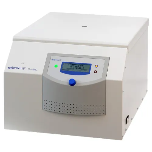 Центрифуга лабораторная Sigma 4-5L, в комплекте с ротором 11650 и стаканами 13450 (Артикул 1040590)
