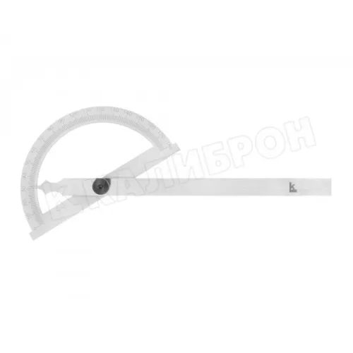 Угломер-транспортир мод. УТ-180 0-180° (150х200мм, 1°) (ГРСИ №83810-21) КЛБ