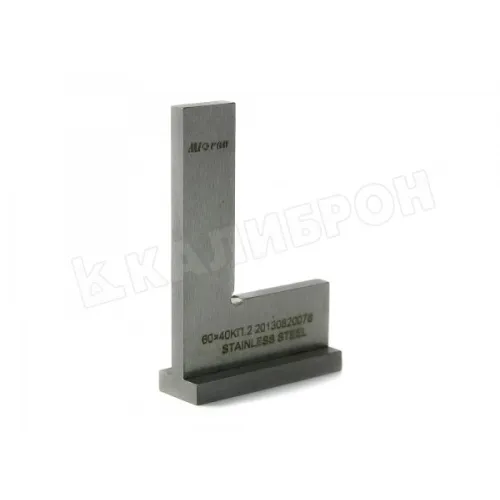 Угольник поверочный УП- 60х 40 кл.2 Micron