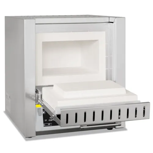 Печь со встроенными нагревателями в керамическом муфеле Nabertherm L 9/11/SKM/B510 с откидной дверью, 1100°С, 9 л (Артикул LM095K1ANL)