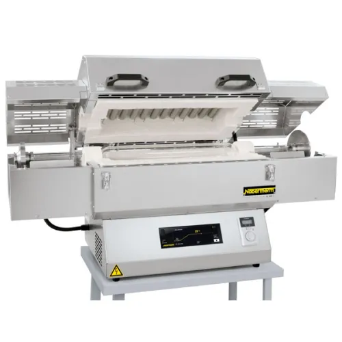 Трубчатая печь вращающаяся Nabertherm RSRB 80-750/11/P580, для пакетной обработки, 1100°C (Артикул RB872W2A)