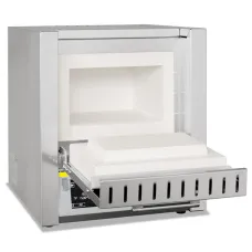 Печь со встроенными нагревателями в керамическом муфеле Nabertherm L 9/11/SKM/C550 с откидной дверью, 1100°С, 9 л (Артикул LM095K1ANO)