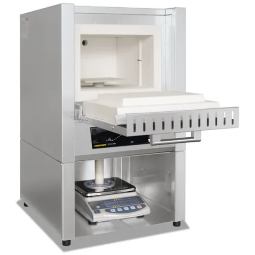 Печь муфельная Nabertherm L 9/11/SW/C550 с откидной дверью, с весами и ПО, 1100°С, 9 л (Артикул LW095K1ANO)