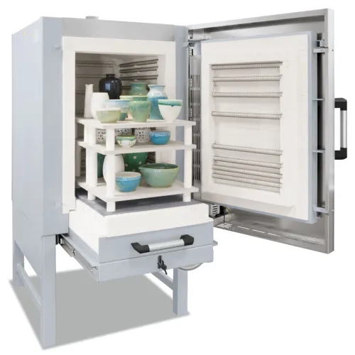 Печь камерная Nabertherm NW 300/B400, обогрев с пяти сторон, с выдвижным подом, 1300°C (Артикул NW 300/B400)