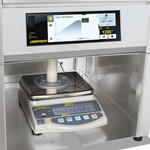 Печь муфельная Nabertherm LT 9/11/SW/B510 с подъёмной дверью, с весами и ПО, 1100°С, 9 л (Артикул LW095H1ANL)